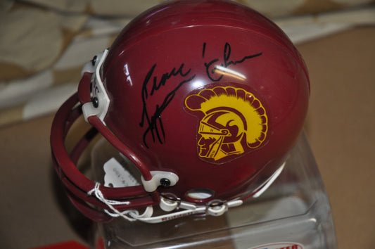 LYNN SWANN AUTOGRAPHED MINI HELMET